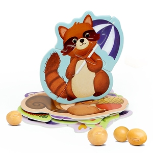 Juego de Rompecabezas Educativo Perfecto para Principiantes, 9 Paquetes de Rompecabezas de Madera con Forma de Animales para Niños Pequeños - Product Image 4