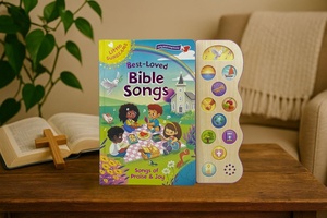 Livre sonore pour enfants avec mélodies à chanter, y compris des chants religieux préférés, pour lire et chanter avec des chants <span class=keywords><strong>de</strong></span> louange et <span class=keywords><strong>de</strong></span> joie - Product Image 6