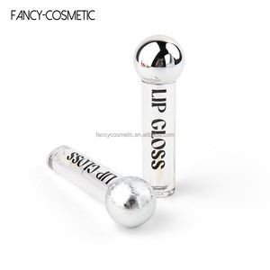 Tubo de brillo de labios con tapa redonda de espejo Chapado en chorro, botella de <span class=keywords><strong>aceite</strong></span> de labios vacía transparente para uso cosmético - Product Image 6
