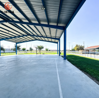 Structure en acier préfabriquée pour terrain de basket-ball, salle de sport, structure en acier à grande portée, centre sportif intérieur, construction personnalisée