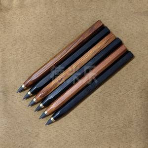 <span class=keywords><strong>Crayon</strong></span> éternel personnalisé OEM et ODM en bois noir ébène non affûtant hexagone éternel <span class=keywords><strong>Crayon</strong></span> infini éternel avec logo - Product Image 4