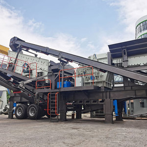 Concasseur à mâchoires mobile sur roues, station de concassage de pierres portable pour l'exploitation minière et la construction, capacité maximale de 200 t/h, marque unique - Product Image 5