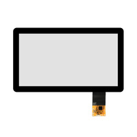 Interfaz Yunlea PCAP Touch I2C de 12,5 pulgadas Superposición de pantalla táctil multicapacitiva de 12,5 "para máquina expendedora de autoservicio