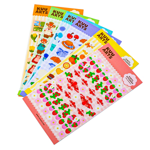 In ấn Vinyl cá nhân dán nhãn không thấm nước Nụ Hôn cắt Sticker tấm dính tùy chỉnh Sticker Sheets - Product Image 5