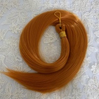 Extensions de cheveux naturels ondulés soyeux de 150 g, Yaki longues, tissage simple, teintes à haute température, fibres synthétiques
