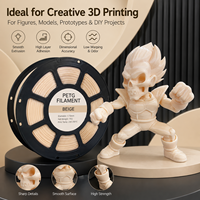 Filamento PETG Básico Color Albaricoque de 1.75mm, Material de Impresión 3D, Filamento para Impresora 3D para Impresión FDM y Fabricación de Moldes