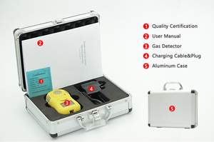 Testeur portable de SO2 ATEX CE 0-100 ppm, compteur de SO2, détecteur de dioxyde de soufre, détecteur de gaz SO2 - Product Image 5