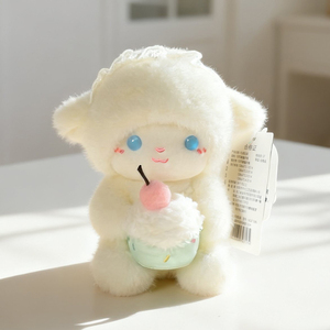 Adorabile, rilassante e coccoloso peluche a forma di agnello, perfetto compagno per un sonno tranquillo e un regalo di compleanno adorabile. - Product Image 3