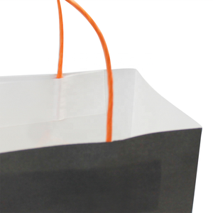 ถุงของขวัญบรรจุภัณฑ์ดีไซน์หรูหราทันสมั<span class=keywords><strong>ย</strong></span>ปี 2023 พร้อมโลโก้ของคุณเอง ถุงกระดาษใส่แว่นตาพร้อมหูหิ้ว สำหรับร้านแว่นตา - Product Image 2