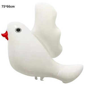 Friedensthema Weiße Tauben Freilassungs-Folienballons für Europäische Hochzeiten und Babyparty-Dekoration - Product Image 3