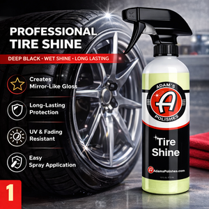 High Gloss <b>Tire</b> <b>Dressing</b> (473ml)-- Wet Look Finish, Protects & Enhances <b>Tire</b> Appearance, Fast Drying Formula - Product Image 2