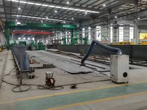 رافعة جسرية مزدوجة العارضة من دينجيا، مع حبل سلكي من الفولاذ المقاوم للصدأ وتحكم عن بعد، بقدرة رفع 100 طن للاستخدام الخارجي - Product Image 5