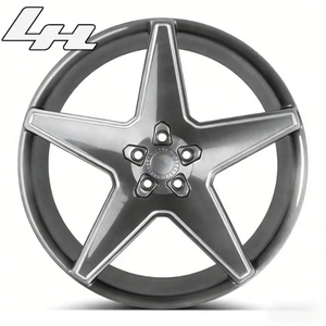 Nuevas Llantas Cóncavas Cromadas de 2/3 Piezas de 21-28 Pulgadas con Logotipo Personalizado, Aleación de Aluminio Forjado, Ajuste Universal y 5 Años de Garantía - Product Image 1
