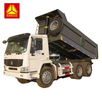 Camion à benne basculante miniature Sinotruck Howo 371 6x4 chinois, camion à benne basculante Canter 371