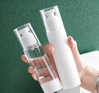 Flacon pompe anti-fuite prêt à l'emploi pour cosmétiques, lotions, shampoings et liquides – Idéal pour les voyages quotidiens et la recharge en extérieur