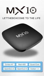 Nuevo Decodificador de TV en Red de Alta Definición MX10 2026, Procesador RK3228A, Reproductor Multimedia Doméstico Inalámbrico WiFi Android 10 4K <span class=keywords><strong>Ultra</strong></span> HD - Product Image 5
