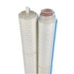 New 1 Micron Polypropylene Pleated Membrane <b>Filter</b> Element for Liquid <b>Filter</b> <b>Water</b> Treatment Machinery with 1 Year Warranty - Product Image 4