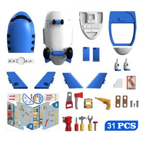 Jouets d'imitation de haute qualité 2 en 1, avion de dessin animé, <span class=keywords><strong>mini</strong></span> établi en plastique pour enfants - Product Image 5