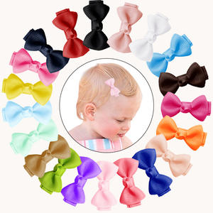 Pinzas <span class=keywords><strong>para</strong></span> <span class=keywords><strong>el</strong></span> <span class=keywords><strong>pelo</strong></span> con lazo hechas a mano <span class=keywords><strong>para</strong></span> niños europeos y americanos, horquillas de plástico de 20 colores <span class=keywords><strong>para</strong></span> fiestas, accesorio de <span class=keywords><strong>Amazon</strong></span> - Product Image 5