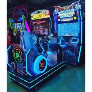 Coin Operated Racing Car Arcade Game <b>Machine</b> Metal <b>Amusement</b> <b>Machine</b> Driving for <b>Amusement</b> Park Equipment - Product Image 2