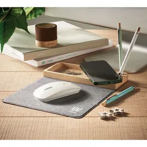 Caricabatterie wireless PANDU, merchandising sostenibile - Product Image 3