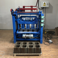 Machine de brique de ciment de Chine Offre Spéciale 220V creux et bloc de pavage faisant la machine avec des prix bon marché