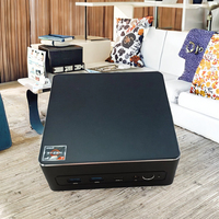 New Arrival Mini Pc De Gaming Small NUC Desktop Computer, Multi Plug Options US EU AU CN, Windows 11 Office Business Industrial