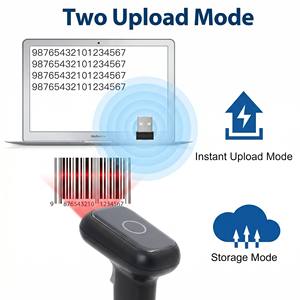 Lecteur de codes-barres 2D sans fil Yokoscan WHS-26, lecteur de codes <span class=keywords><strong>QR</strong></span> 1D, lecteur de codes-barres 1D/2D portable BT avec station de charge - Product Image 5