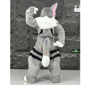 <span class=keywords><strong>Costume</strong></span> da Mascotte Volpe Realistico con Occhi Acrilici per Cosplay, Esposizioni Anime, Fursuit, Costumi da Volpe Carini e Cartoonesque - Product Image 6