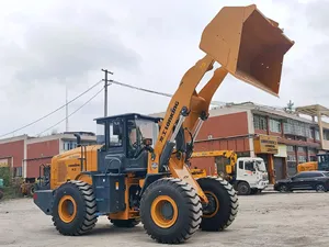 Yellow Wheel Loader 5 Ton ZL50HC Diesel Front End Loader Heavy Duty Construction Equipment - Product Image 1