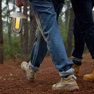 Wiederauf ladbare batterie betriebene LED-Laterne Typ C 3 Licht modi Wasserdichte Camping Tisch leuchte - Product Image 4