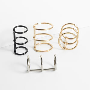 Bon marché Prix Offre Spéciale métal affaires bureau Clip livre cerceau reliure anneaux papeterie utiliser Scrapbook anneaux - Product Image 2