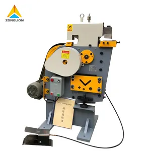 Metal steel combined punching and shearing machine punching and cutting channel steel angle steel production cutting machine