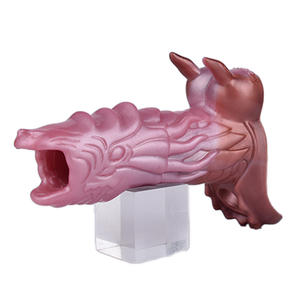 <span class=keywords><strong>Prix</strong></span> usine réutilisable silicone Fiery Dragon Sleeve élargissement gode forte stimulation clitoris manchon préservatif pour homme - Product Image 3