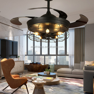 Quạt Trần Ac Dc Màu Đen Không Cánh Cho Nam Tại Nhà Quạt Trần Công Nghiệp Bldc Đèn Led Từ Xa Và Đèn Pcb - Product Image 3