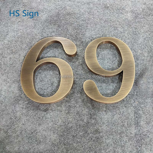 Hongsen ตัวอักษรทองเหลืองทองเหลืองขนาดเล็กตัวอักษรโลหะที่กำห<span class=keywords><strong>น</strong></span>ดเองตัวอักษรทองเหลืองพร้อมสกรู - Product Image 1