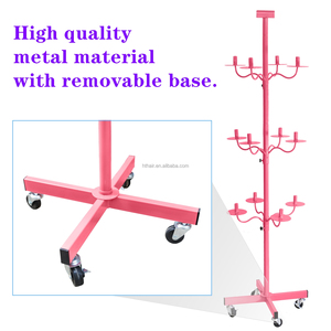 Cửa Hàng Tầng Thường Vụ Mannequin Đầu Tóc Giả Đầu Đứng Tóc Giả Hiển Thị Giá Mannequin Đầu Đứng Kim Loại Tóc Giả Tổ Chức Lưu Trữ Kệ - Product Image 3