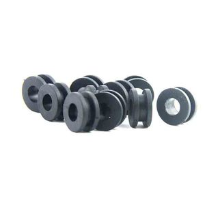 Buje de goma para amortiguador trasero, 10 Uds., negro, para motocicleta eléctrica, piezas de repuesto de tipo hidráulico - Product Image 4