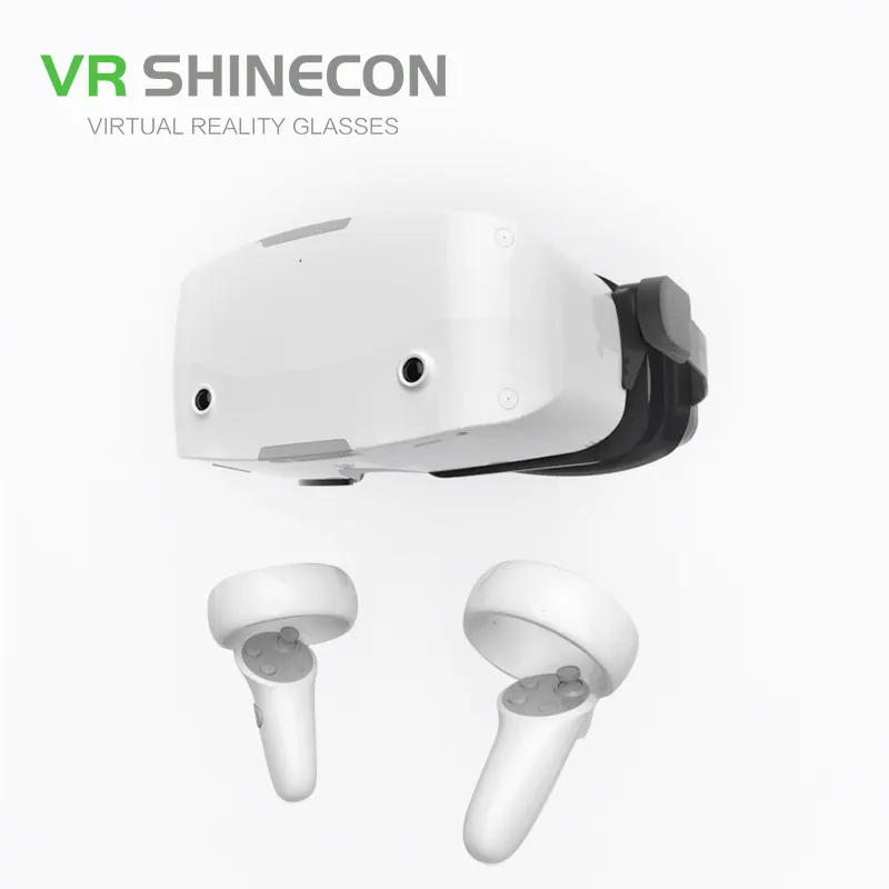 6 DOF 컨트롤러 VR 인터랙티브 3D 게임 4500mAh 배터리 지원 5G 4K 디스플레이 모두 하나의 VR 헤드셋