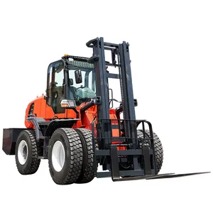 Warehouse Diesel Forklift Truck 6 Ton Supplier Recruitment Agent Rough Terrain Forklift Outdoor Use Off-road Forklift For Sale