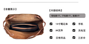 Sacs à main de créateurs en gros, sacs bandoulière, sacs à main pour femmes, sacs fourre-tout en cuir véritable - Product Image 2