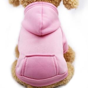 Sweat à capuche d'hiver pour <span class=keywords><strong>chien</strong></span> avec poches sweat chaud pour animaux de compagnie vêtements doux pour <span class=keywords><strong>chien</strong></span> pour <span class=keywords><strong>petit</strong></span> chat <span class=keywords><strong>chien</strong></span> chiot vente en gros - Product Image 3