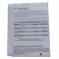 MS Windows Server 2025 Standard USB, Versión Completa, Activación en Línea, Garantía de 12 Meses, Win SVR 2025 STD FPP, Caja con Tarjeta de Clave, en Stock