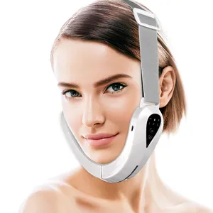 EMS Vibration RF V Shape Face Lifting Skin Beauty Tools Device Facial Machine Face Massager V-line Face Lifting Slimmer