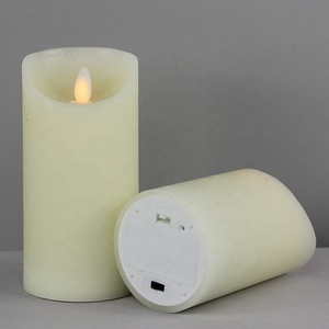 Giáng sinh thực tế ngà voi sáp pin dẫn <span class=keywords><strong>Flameless</strong></span> nến với di chuyển ngọn lửa - Product Image 5