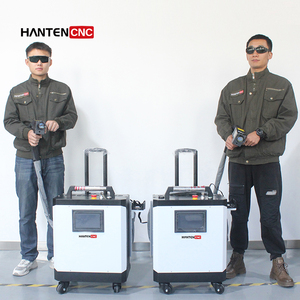 Machine de nettoyage au laser pulsé CNC <span class=keywords><strong>HANTEN</strong></span> 2024, machine de décapage de la rouille pour les surfaces métalliques et le bois - Product Image 5
