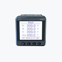 EastSong ES600E-S Kelas 0.2S Meter Energi Listrik Multifungsi Layar LCD Akurasi Tinggi Meter Daya 3-Fasa RS485 Modbus