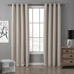 Rideau occultant noir pour la décoration intérieure et la séparation de pièces d'hôtel - Product Image 3