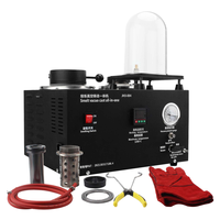 Four de fusion à cire perdue Auble 2L, machine de moulage sous vide 1600W pour la fusion de métaux, idéale pour bijoux, aluminium et argent