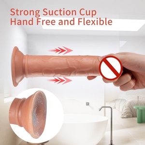 Vibrador telescópico realista de silicona líquida de grado médico con calefacción, control remoto y función de empuje, juguete sexual para mujeres. - Product Image 4